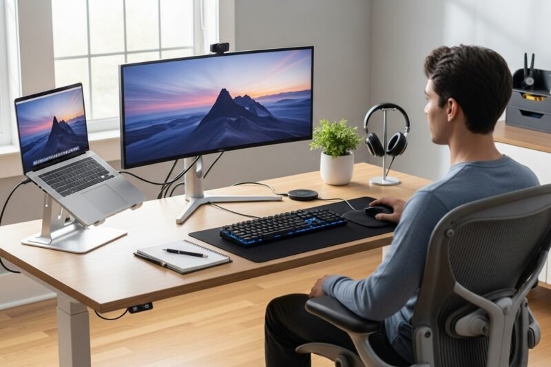 Turn Your Laptop Into a Full Desktop Setup