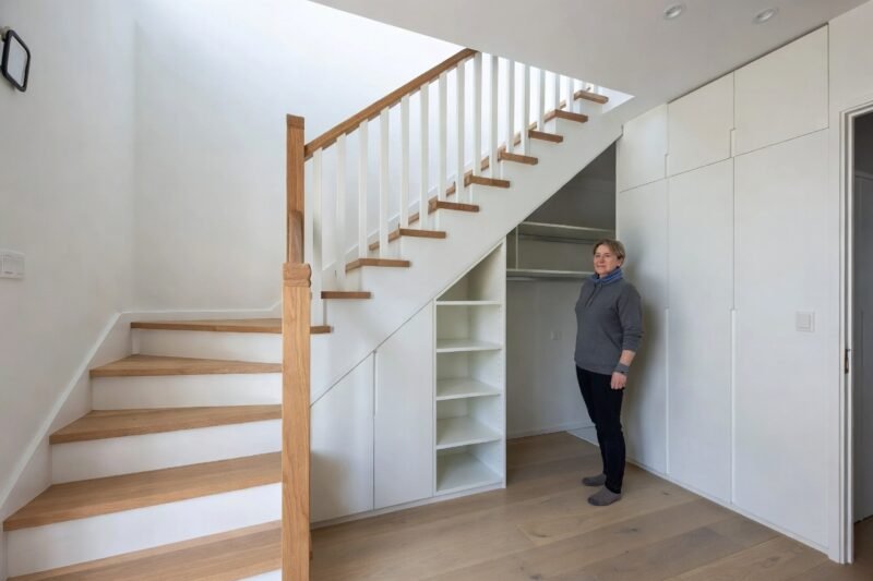 Smart Ways to Use the Space Under Your Stairs
